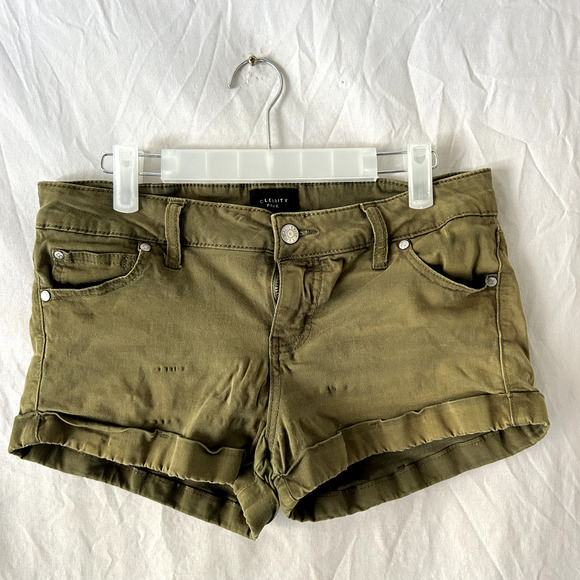 Celebrity Pink Y2k Low Rise Micro Mini Shorts 28 Grunge Trashy Indie Sleaze Punk - Picture 1 of 7